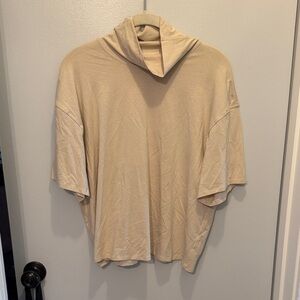 lululemon athletica Tan Women's Top never worn size 12/ XL